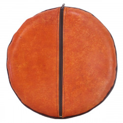 LEATHER CUSHION CORAL