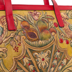 LEATHER TOTE BAG NARCISO