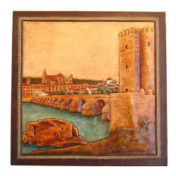 Leather Painting Calahorra 71x71