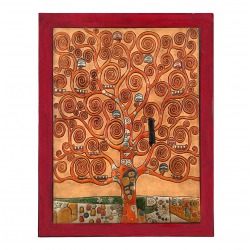 PANEL 63X48 ÁRBOL VIDA KLIMT