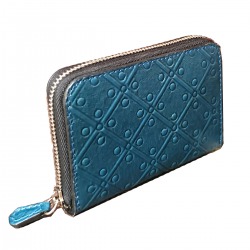 LEATHER PURSE LOSANGE
