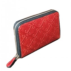 LEATHER PURSE LOSANGE