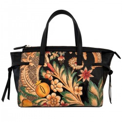 LEATHER TOTE BAG VIOLETA