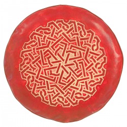 Cojín Redondo Lacería