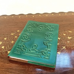 MACHINE SEWN LEATHER NOTEBOOK A5 ARUS