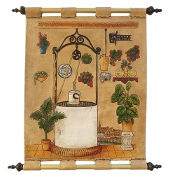 DECORATIVE LEATHER TAPESTRY PATIOS