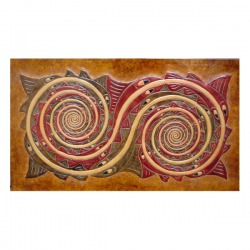 PANEL 66X38 ESPIRALES CORDOBAN