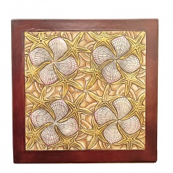 DECORATIVE LEATHER PAINTING MARINE