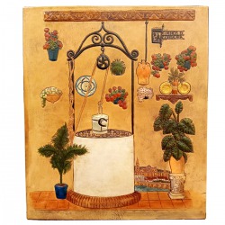 DECORATIVE LEATHER PAINTING PATIOS