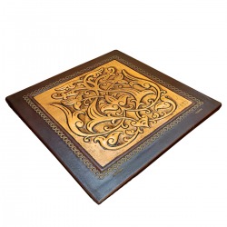 CUADRO DECORATIVO EN PIEL IRIS CORDOBÁN