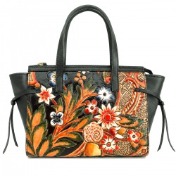 LEATHER TOTE BAG VIOLETA