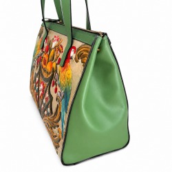 BOLSO EN PIEL TOTE NARCISO